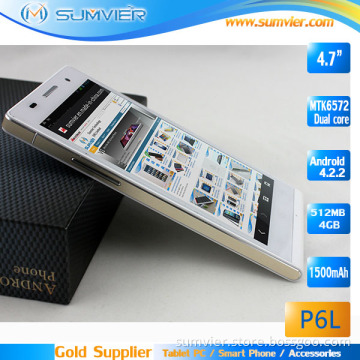 4.7inch Dual Core Android Smart Phone with Mtk6572 Dual SIM